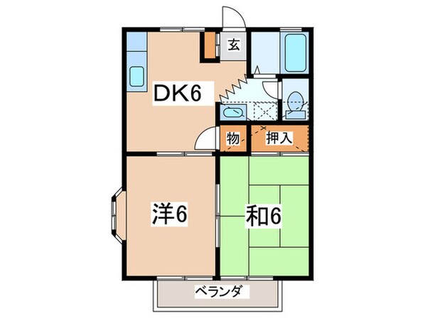 ム－リン鎌倉の物件間取画像